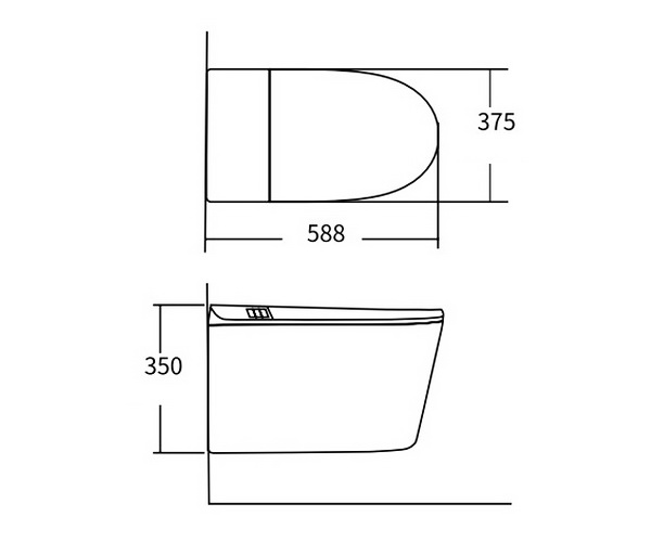 унитаз ALLEN BRAU SMART с функцией биде